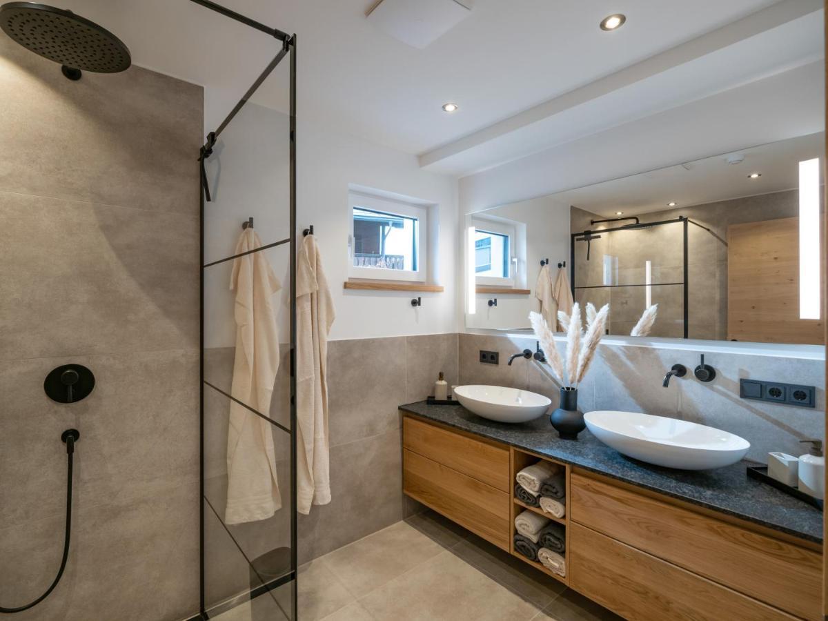Ferienwohnung "Tiroler Alpenzauber" 상트조한인티롤 외부 사진